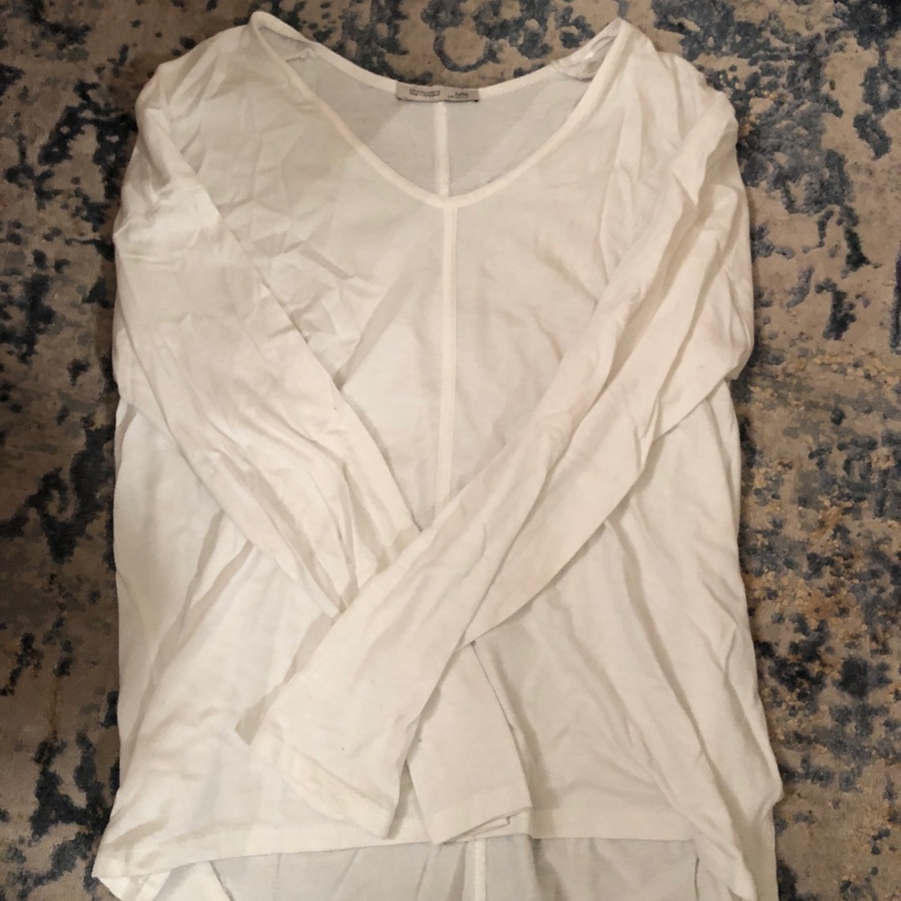 long sleeve tee from zara